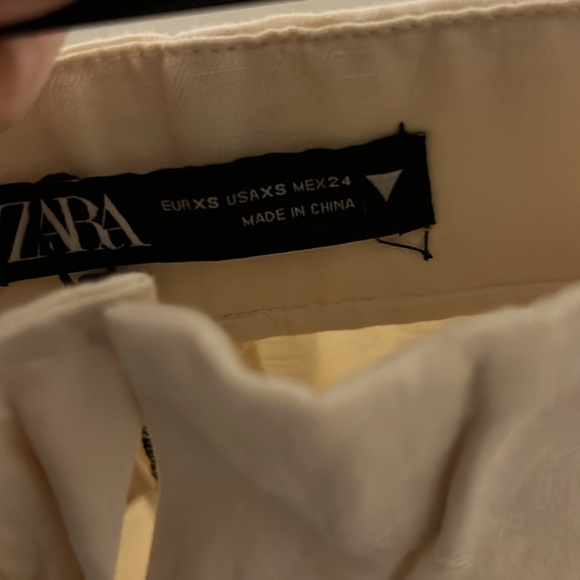 Zara Linen Cotton Pants - Picture 5 of 7